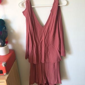 Madewell Overlay Romper